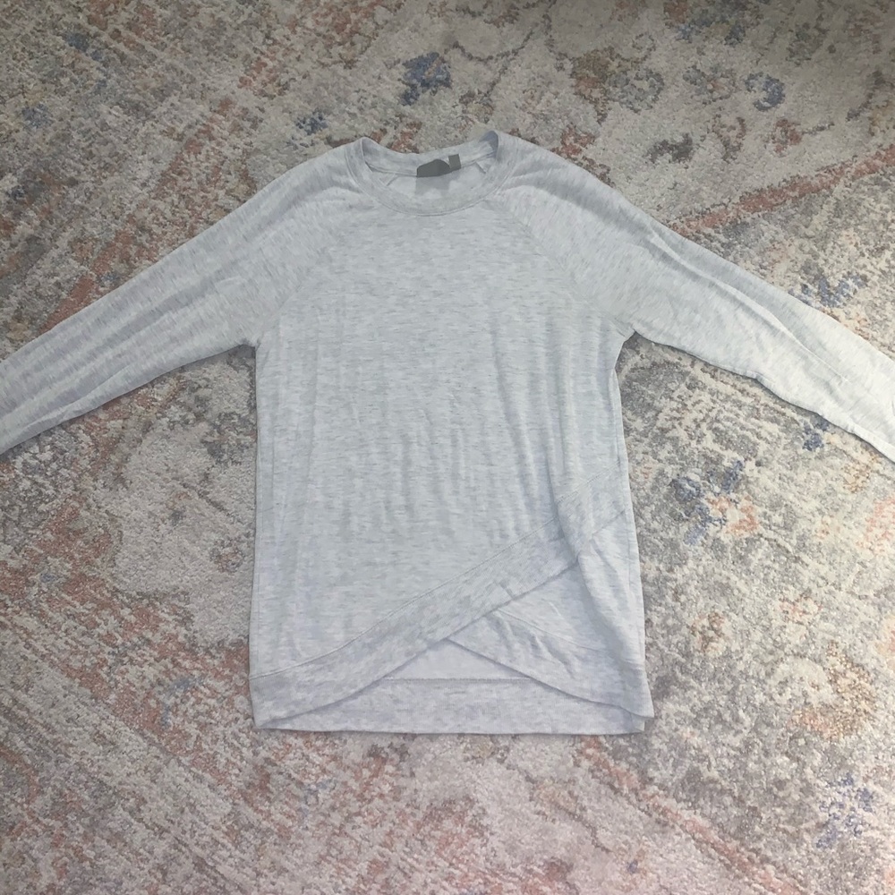 Athleta Lightweight Pullover Cross Cross Sweater - image 3